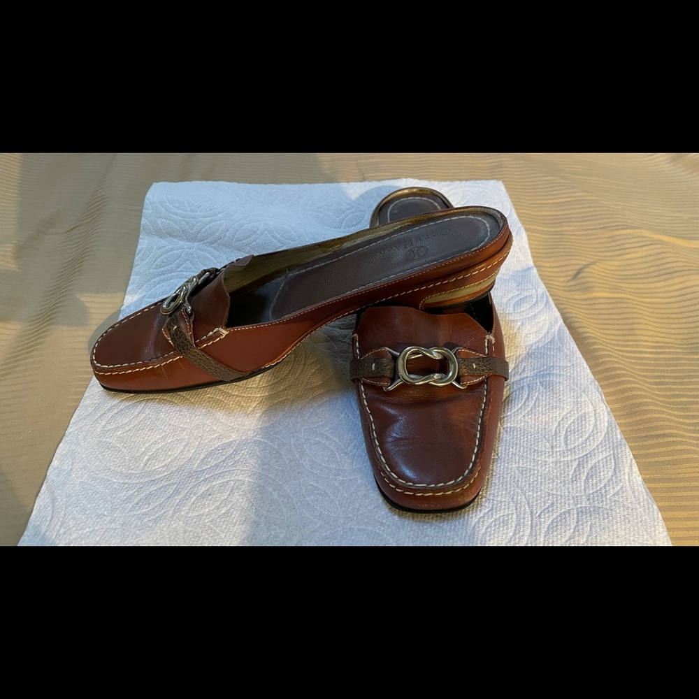 Cole Haan, brown flats, size 5 1/2